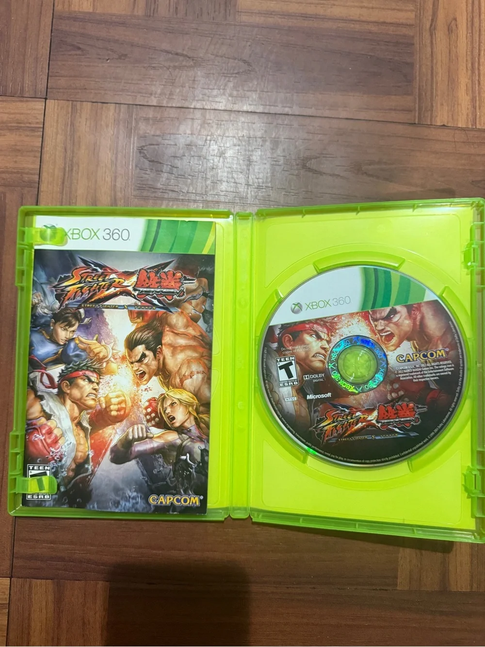Street Fighter IV (Xbox 360) — Capcom — Green Case